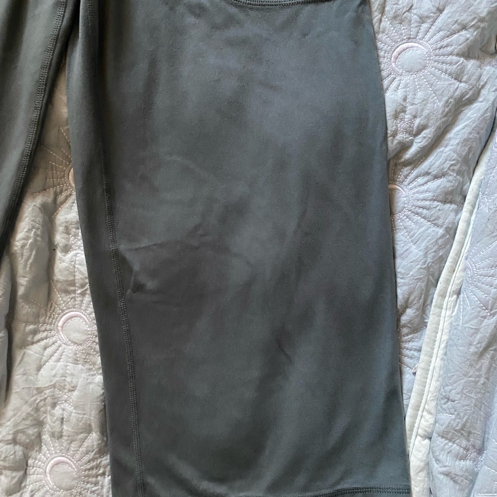 Women's Olive Green Wide-Leg Pants - Picture 7 of 10